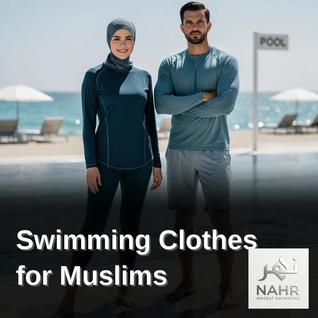 Proper swimming clothes for Muslims must cover the awrah—the full body except the face